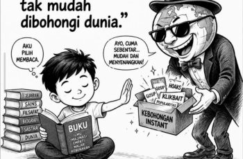 Memperingati Hari Anak Nasional:  : Buku Mengajarkan Anak untuk Tidak Mudah Dibohongi Dunia